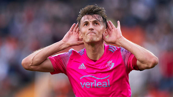 Ante Budimir Osasuna Real Madrid LaLiga