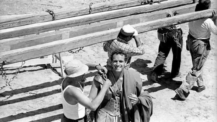 Charlton Heston in 'Ben-Hur' is pictured