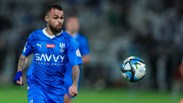 Michael, atacante do Al Hilal em 2024