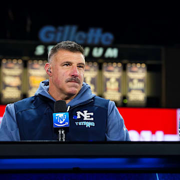 Mike Vrabel and Drake Maye don’t sound too concerned about Cam Newton’s comments.