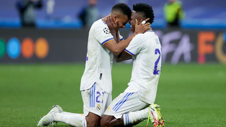 Rodrygo Silva De Goes y Vinicius Junior