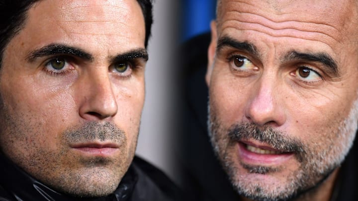Mikel Arteta, Pep Guardiola