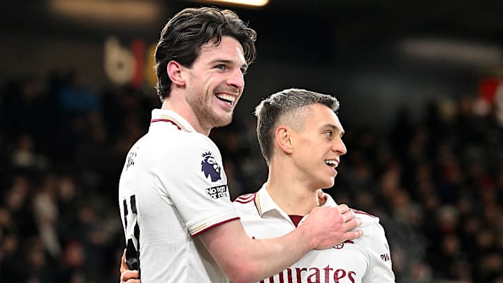 Arsenal sit at the summit of the Premier League standings.