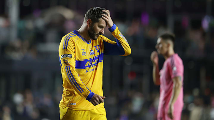 Gignac y los Tigres fueron eliminados de la Leagues Cup por el Inter Miami.