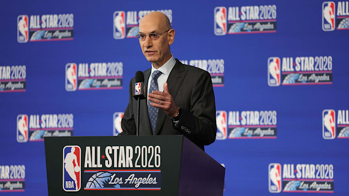El comisionado de la NBA, Adam Silver.