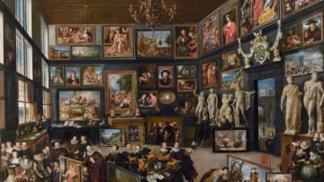 Willem van Haecht. 'The Gallery of Cornelis van der Geest, 1628.' Found in the Collection of Rubenshuis.