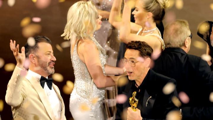 Robert Downey Jr., Jimmy Kimmel, Emily Blunt, Florence Pugh