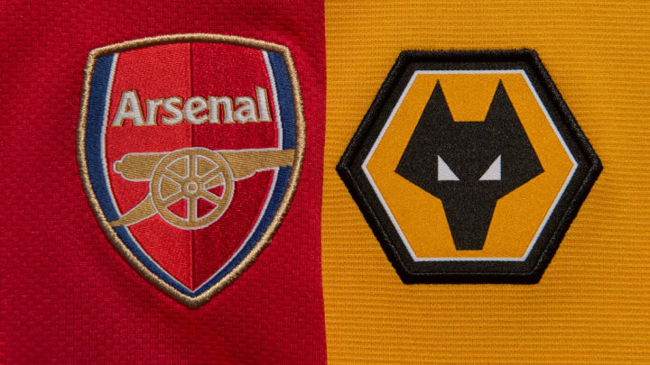 The Arsenal and Wolverhampton Wanderers Badges