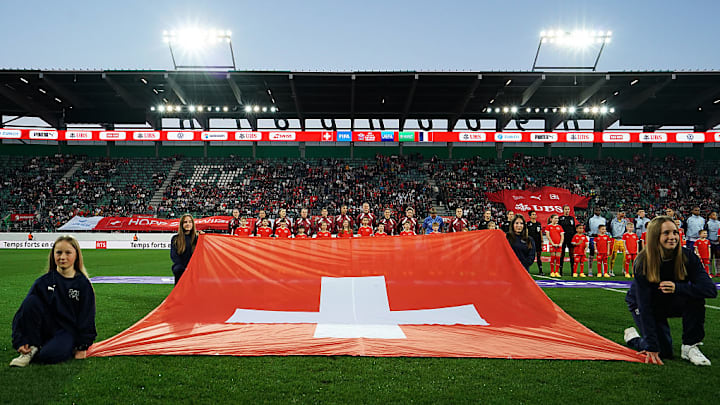 Switzerland v France - UEFA Women's Nations League 2024/25 Grp A2 MD3