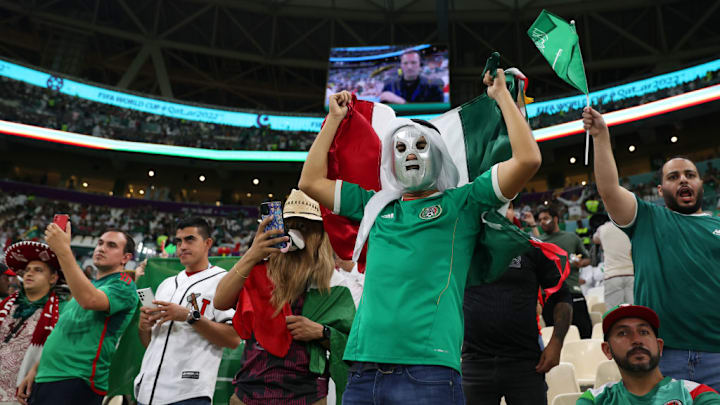 Aficionados mexicanos en el Mundial 2022