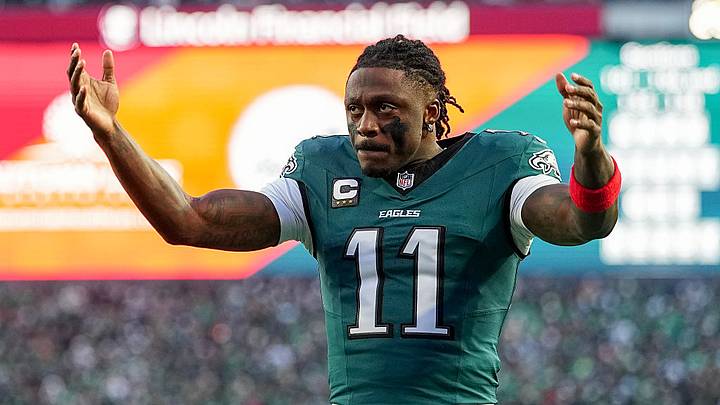 A. J. Brown y su futuro con los Eagles, en vilo. A. J. Brown y su futuro con los Eagles, en vilo.