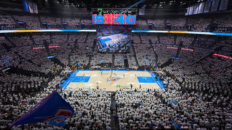 Game 1 on the NBA Finals at Paycom Center in Oklahoma City on June 5, 2025. | Morgan Givens/NBAE via Getty Images