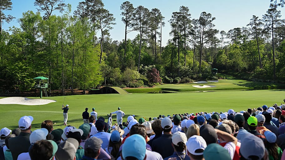 The par-3 12th hole at Augusta National, named “Golden Bell,” is one of the most well-known holes in all of golf. 