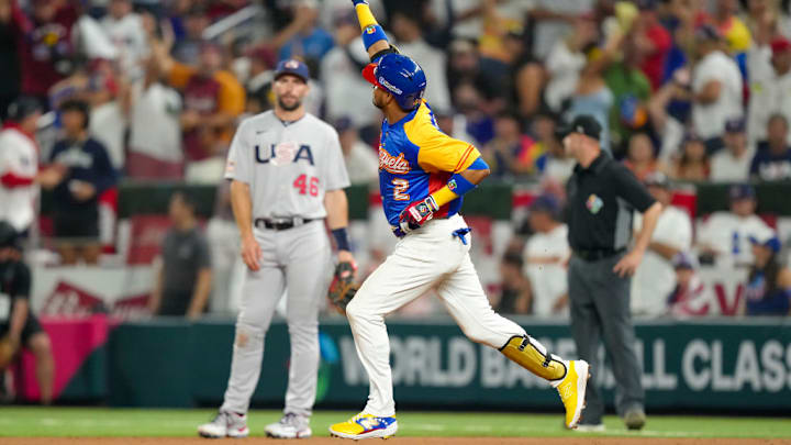 El episodio más reciente entre Estados Unidos y Venezuela, Luis Arráez conectó un par de cuadrangulares ante USA. 