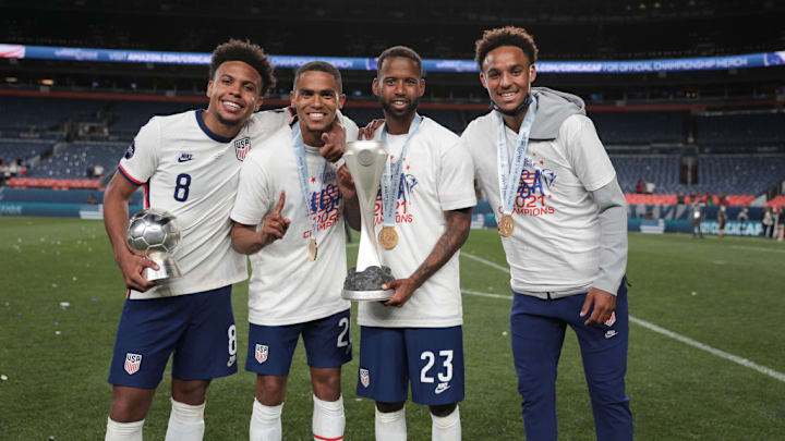 Weston McKennie, Reggie Cannon, Kellyn Acosta