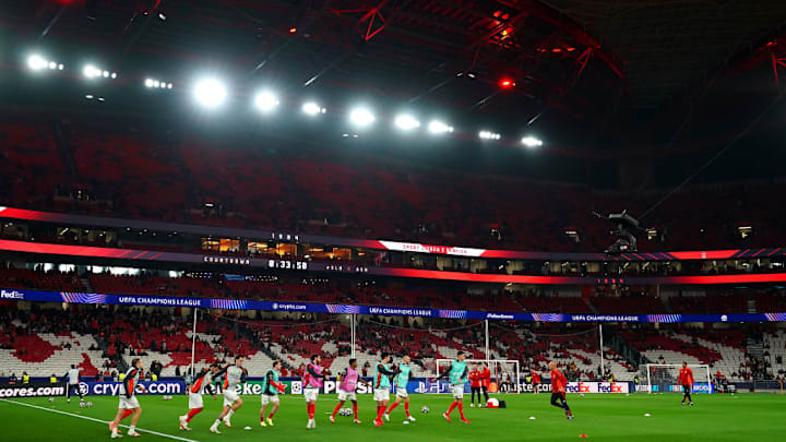 SL Benfica v AS Monaco - UEFA Champions League 2024/25 League Knockout Play-off Second Leg
