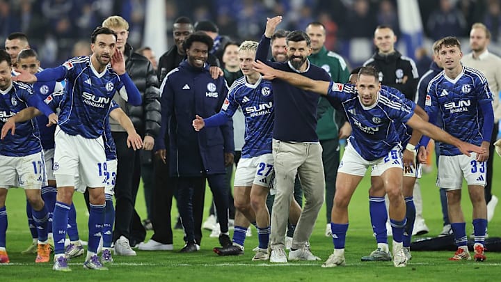 Auf Schalke gibt es derzeit viel Grund zur Freude
