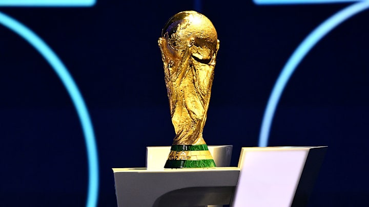 El trofeo de la Copa del Mundo, en el sorteo del Mundial 2026 El trofeo de la Copa del Mundo, en el sorteo del Mundial 2026