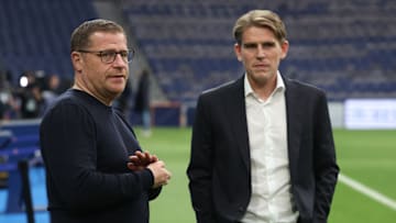 Christoph Freund und Max Eberl diskutieren
