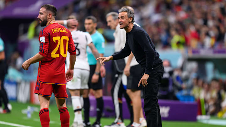 Luis Enrique, Dani Carvajal