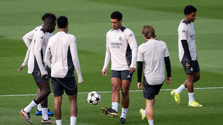 Ferland Mendy, Rodrygo Silva de Goes, Jude Bellingham, Eder Militao, Luka Modric