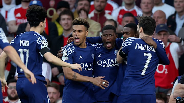 Ousmane Demble, Desire Doue, Nuno Mendes, Khvicha Kvaratskhelia
