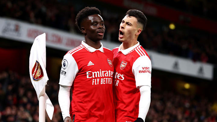 Bukayo Saka, Gabriel Martinelli