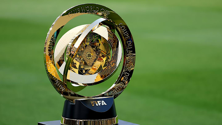 El trofeo del Mundial de Clubes, a disputarse en Estados Unidos.