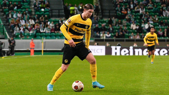 Cedric Itten of BSC Young Boys in action during the UEFA...