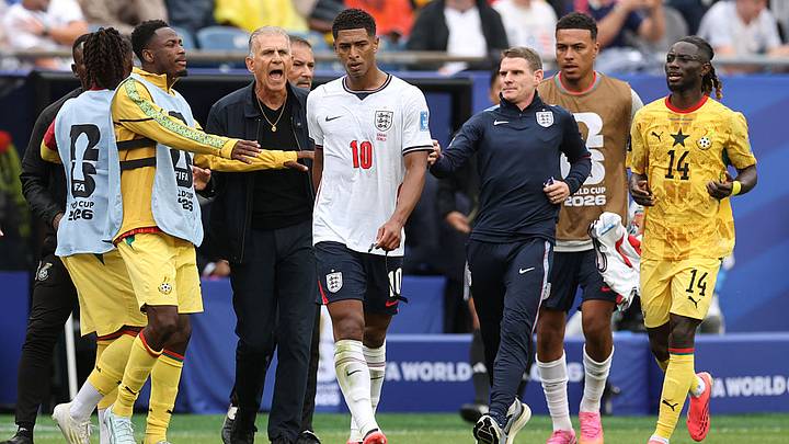 Carlos Queiroz aseguró que Ghana logró frustrar a Inglaterra durante el empate 0-0 en el Grupo L. Carlos Queiroz aseguró que Ghana logró frustrar a Inglaterra durante el empate 0-0 en el Grupo L.