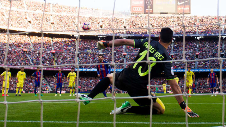 Lionel Messi Barcelona Villarreal LaLiga Cavadinha PSG