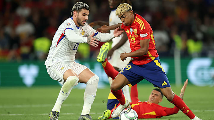 Lamine Yamal, Theo Hernandez