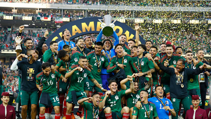 México, campeón de la Copa Oro en 2023. México, campeón de la Copa Oro en 2023.