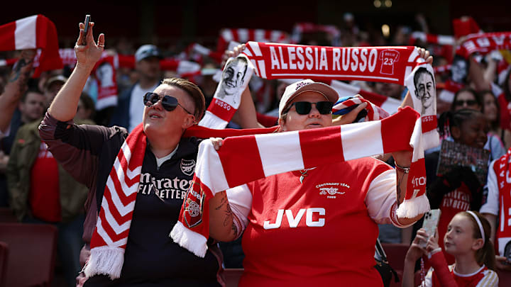 Arsenal FC v Manchester United FC - Barclays Women's Super League