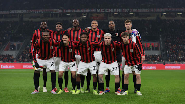 Emerson Royal, Alejandro Jimenez, Samuel Chukwueze, Mattia Liberali, Youssouf Fofana, Tijjani Reijnders, Tammy Abraham, Matteo Gabbia, Mike Maignan, Rafael Leao, Malick Thiaw