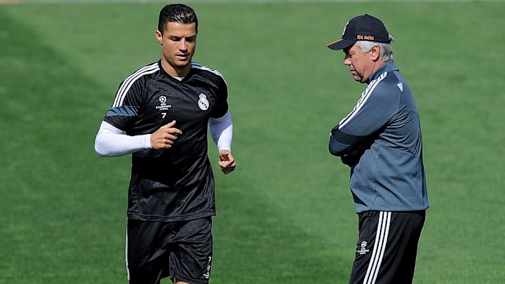 Cristiano Ronaldo, Carlo Ancelotti