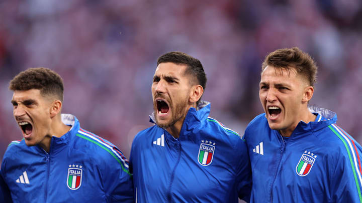 Giovanni Di Lorenzo, Lorenzo Pellegrini, Mateo Retegui
