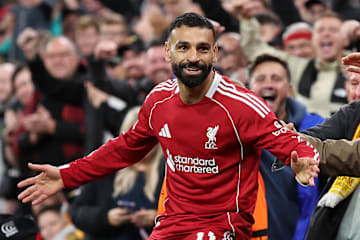 Credit: Marc Atkins/Getty Images Mohamed Salah in training