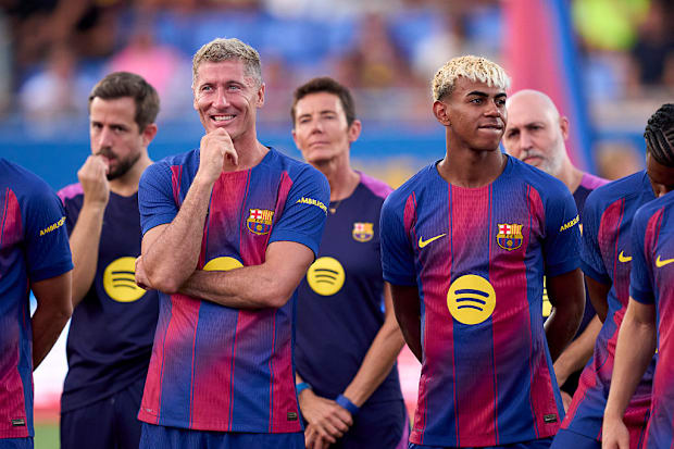 โรเบิร์ต เลวานดอฟสกี้ ลามีน ยามาล