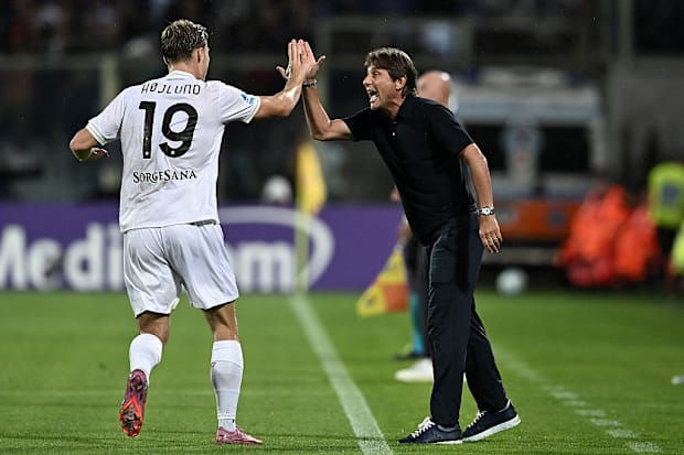 ราสมุส เฮอยลุนด์, อันโตนิโอ คอนเต้