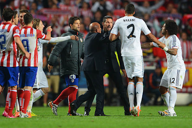 Diego Simeone, Raphael Varane
