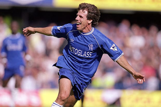 Gianfranco Zola of Chelsea