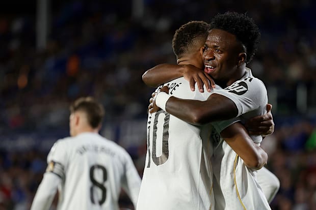 Kylian Mbappé, Vinícius Júnior