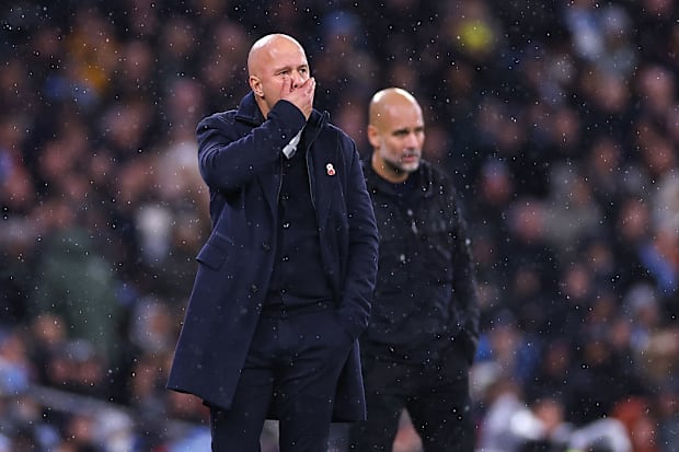 Arne Slot, Pep Guardiola Arne Slot, Pep Guardiola