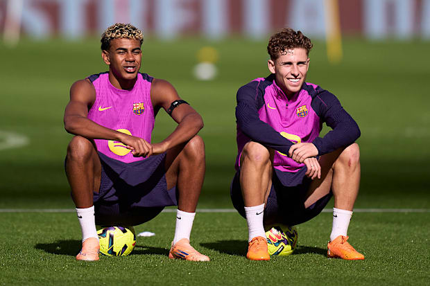 Lamine Yamal and Fermín López