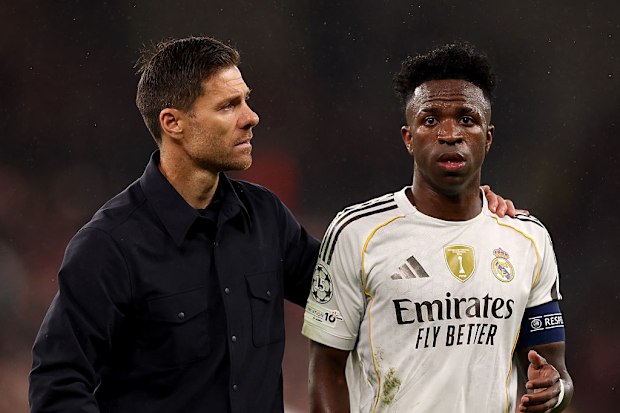 Xabi Alonso, Vinicius Junior