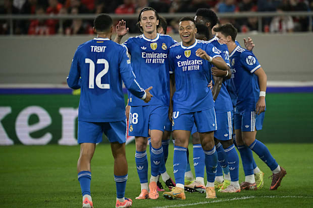 Real Madrid Player Ratings vs. Olympiacos: Mbappe Resurrects Struggling  Attack