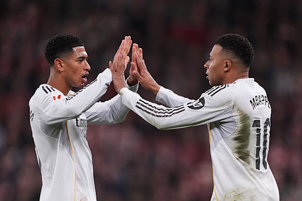 裘德·贝林厄姆，基利安·姆巴佩