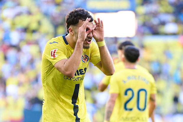 Villarreal striker Georges Mikautadze