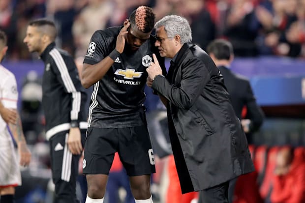 Paul Pogba, José Mourinho